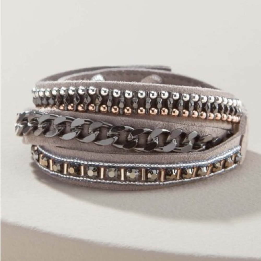Stella and Dot Dove Wrap Bracelet